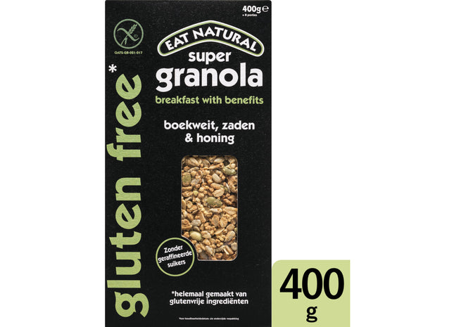 Eat Natural Super granola boekweit gluten free