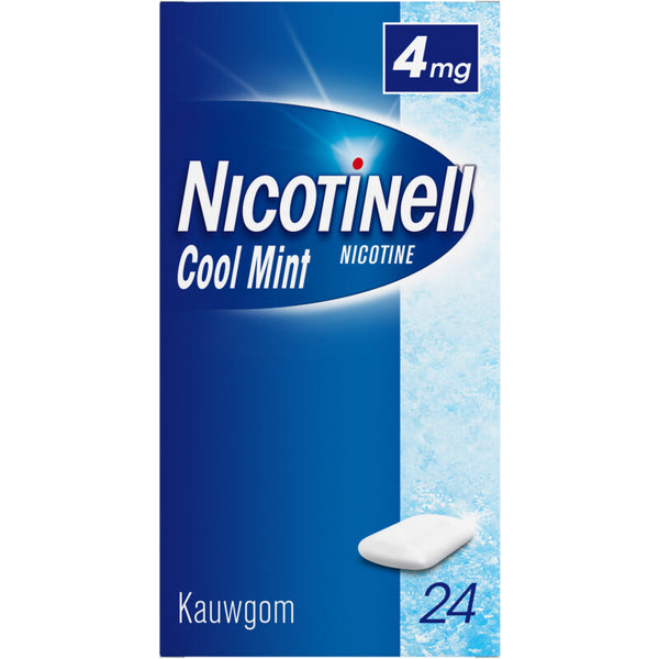 Nicotinell Cool mint nicotine kauwgom 4mg  Dutchshopper
