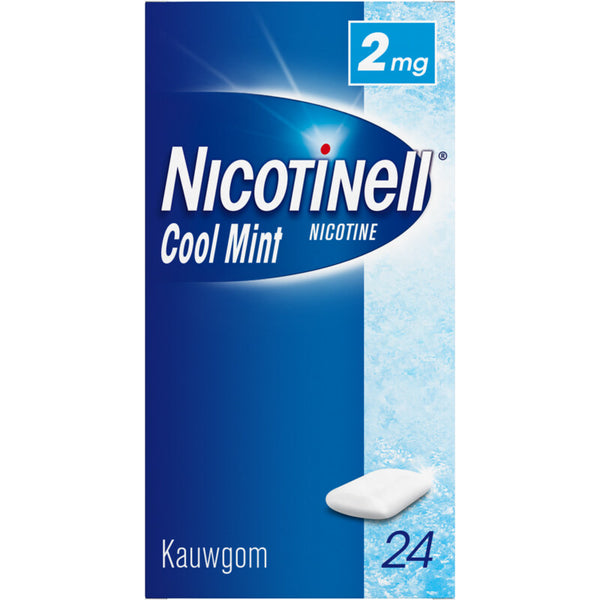 Nicotinell Gums cool mint 2mg kauwgom