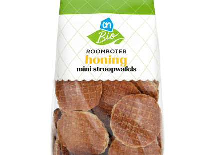 Organic Butter honey mini stroopwafels