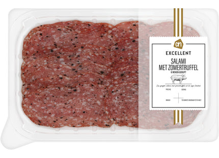 Ausgezeichnete Salami mit Sommertrüffel