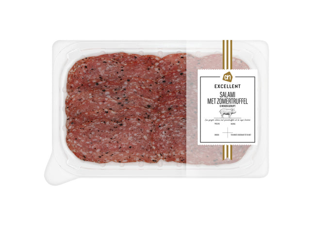 Ausgezeichnete Salami mit Sommertrüffel