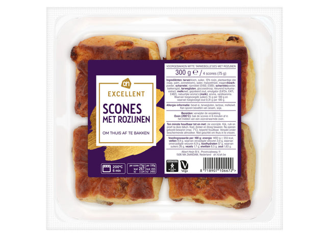 Excellent Scones met rozijnen