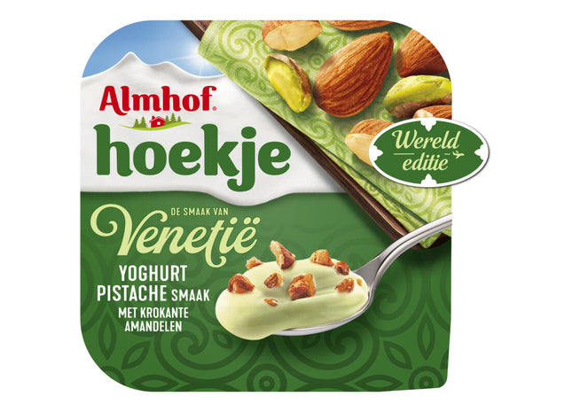 Almhof Hoekje Venetië pistache yoghurt