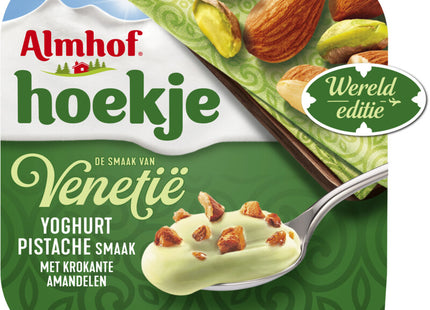 Almhof Hoekje Venetië pistache yoghurt