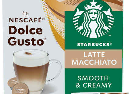 Starbucks Dolce gusto latte macchiato capsules