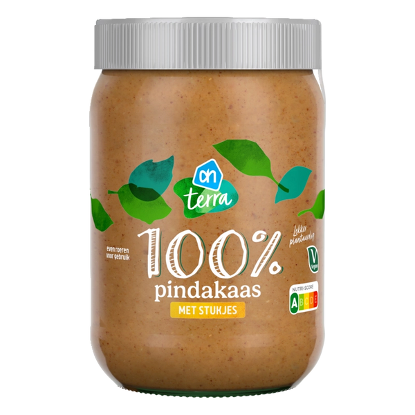 Terra Plantaardig 100% pindakaas stukjes