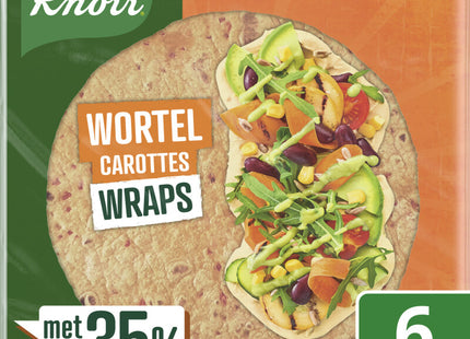 Knorr Wortel wraps met 35% wortel