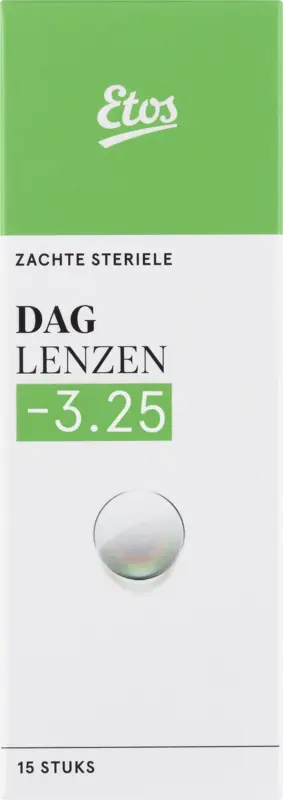 Etos Tageslinsen -3,25