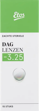 Etos Tageslinsen -3,25