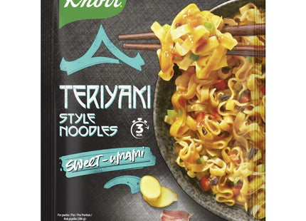 Knorr Teriyaki style noodles sweet-umami