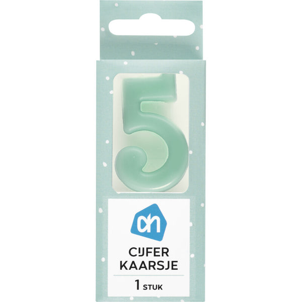 Kerze Zahl 5 Farbe