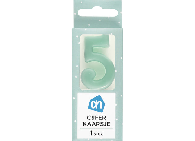 Kerze Nummer 5 Farbe