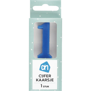 Kerze Nummer 1 Farbe