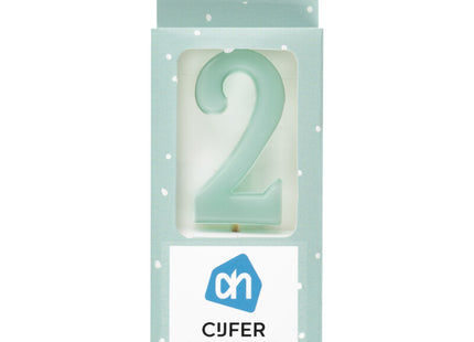 Kerze Nummer 2 Farbe