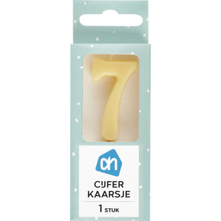 Farbe der Kerze Nummer 7