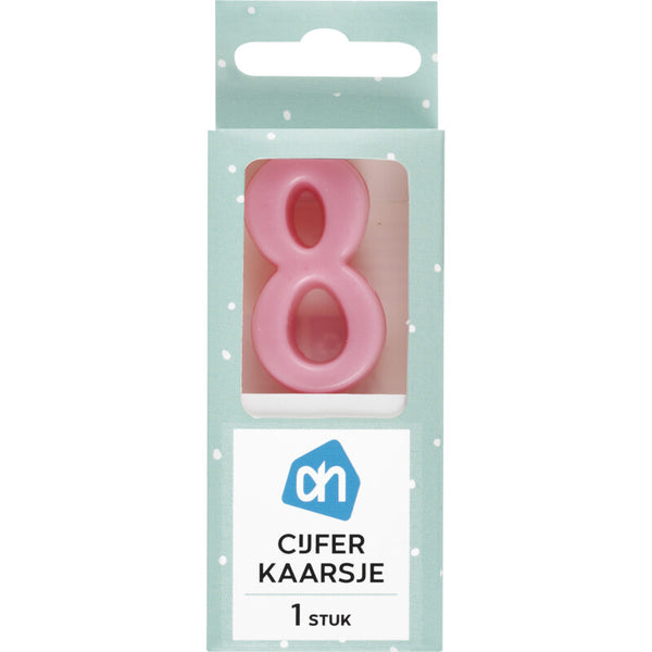 Kerze Zahl 8 Farbe