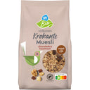 Biologisch Krokante muesli chocolade & hazelnoot