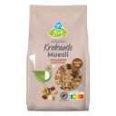 Organic crunchy muesli chocolate & hazelnut