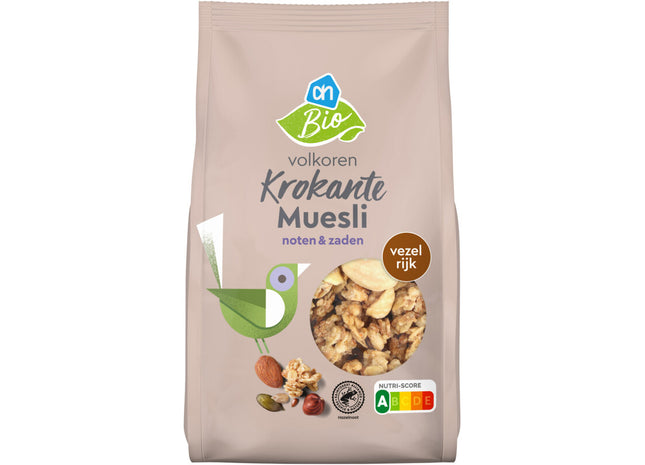 Biologisch Krokante muesli noten & zaden