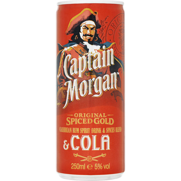 Captain Morgan Rum & cola