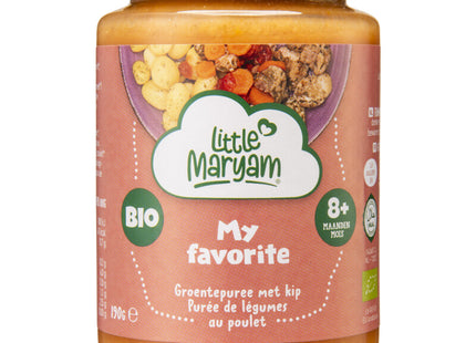 Little Maryam My favorite groentepuree kip halal 8m+