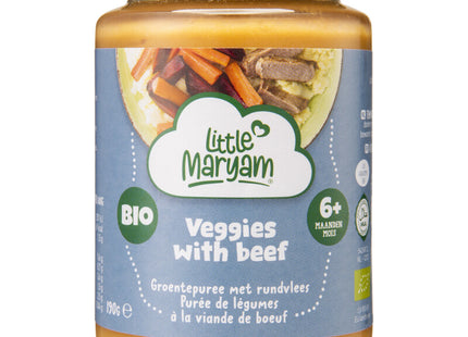 Little Maryam Veggies with beef halal 6m+