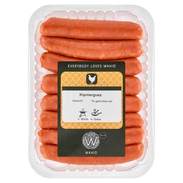 Wid Halal chicken merguez