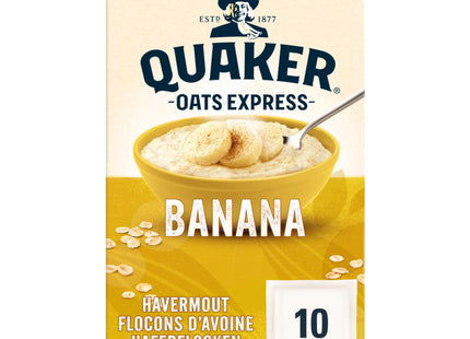 Quaker Oats express banana oatmeal