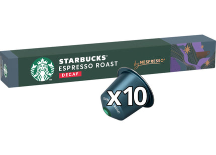 Starbucks Nespresso decaf espresso roast capsules