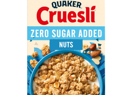 Quaker Cruesli zero sugar added nuts