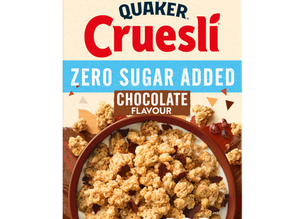 Quaker Cruesli zero sugar added chocolate