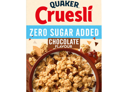 Quaker Cruesli zero sugar added chocolate