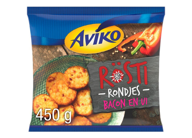 Aviko Rösti rondjes bacon & ui  Dutchshopper