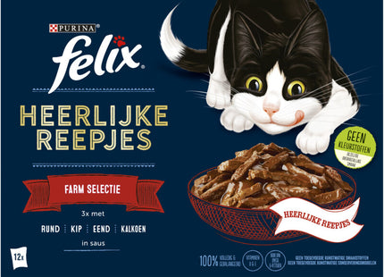 Felix Delicious strips of farm selection in sauce