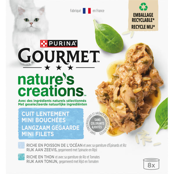 Gourmet Nature's Kreationen mit Meeresfisch & Thunfisch