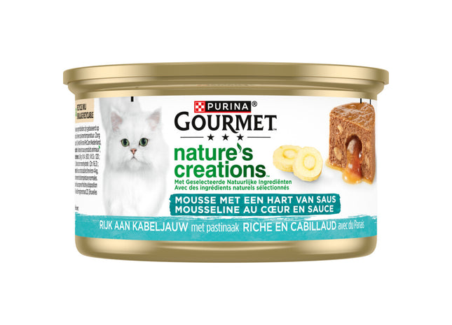 Gourmet Nature's Kreationen Kabeljau Pastinaken