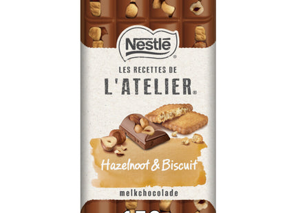 L'Atelier Milk chocolate hazelnut &amp; biscuit