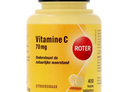 Roter Vitamin C 70mg lemon chewable tablets