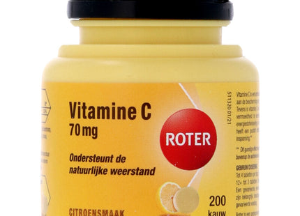 Roter Vitamince C 70mg chewable tablets lemon