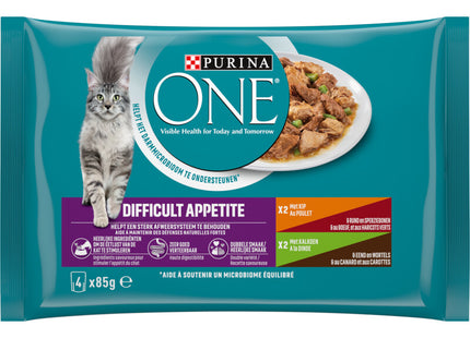 Purina ONE Difficult appetite met kip en kalkoen