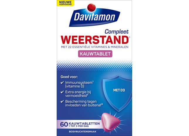 Davitamon Compleet kauwvitamines bosvruchten
