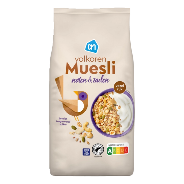 Whole grain muesli nuts & seeds
