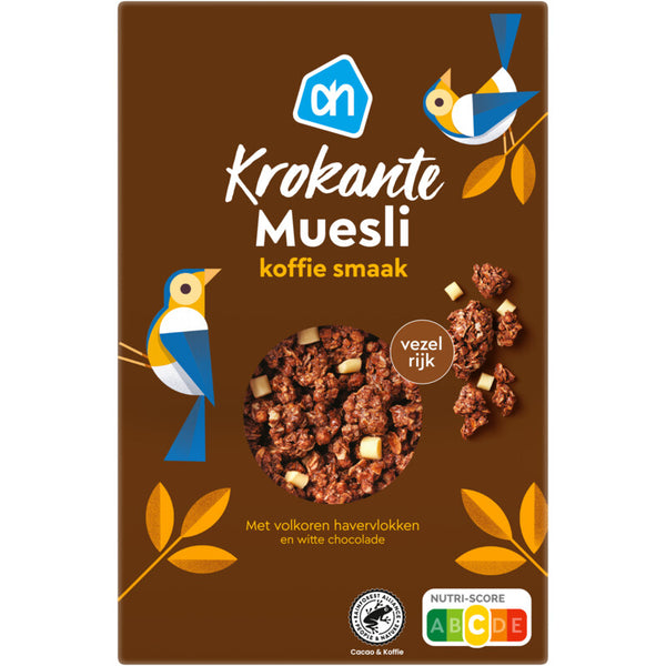 Krokante muesli koffie smaak