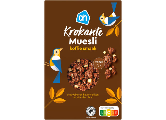 Krokante muesli koffie smaak