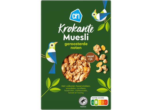 Krokante muesli geroosterde noten