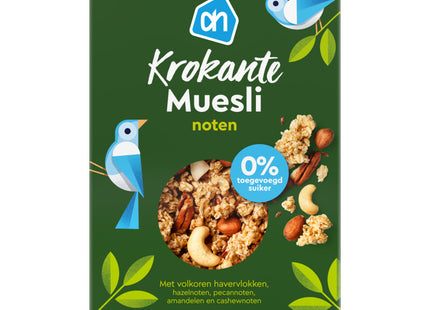 Krokante muesli noten