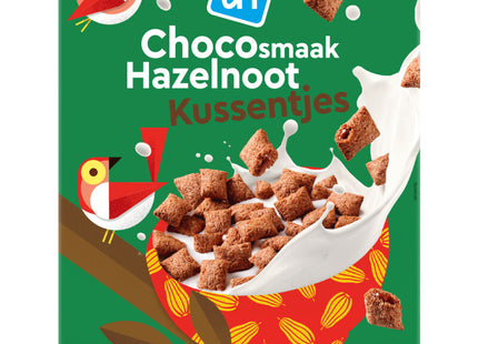 Chocosmaak hazelnoot kussentjes