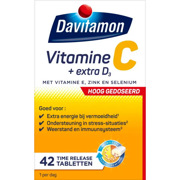 Davitamon Vitamine C forte + vitamine D3