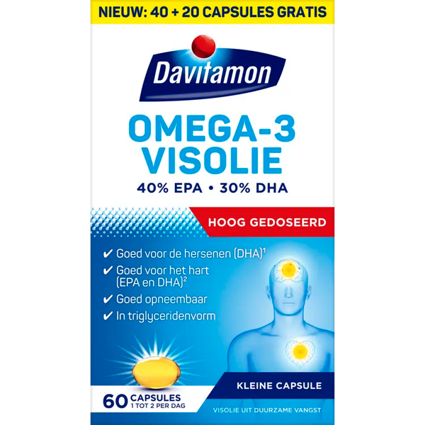 Davitamon Omega 3 visolie capsules